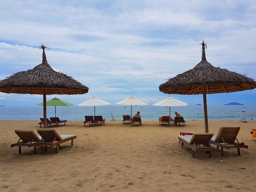 唐坦海滩Spa度假酒店 Tam Ky 外观 照片